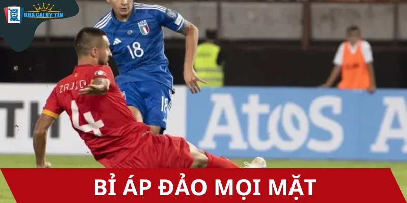 Bỉ áp đảo mọi mặt