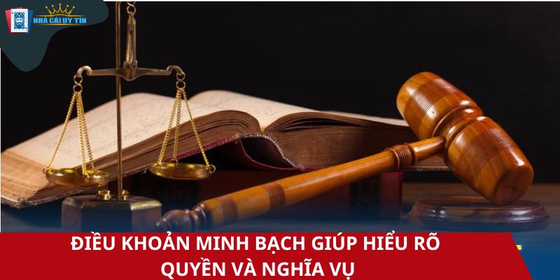 Điều khoản minh bạch giúp người chơi hiểu rõ quyền và nghĩa vụ