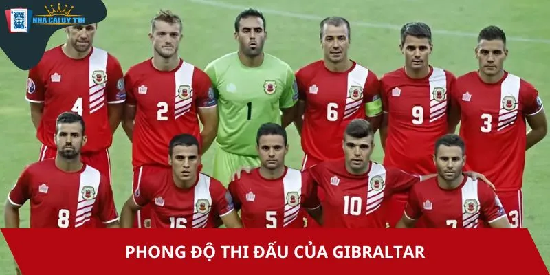 Gibraltar là một trong những đội bóng yếu nhất châu Âu theo BXH FIFA
