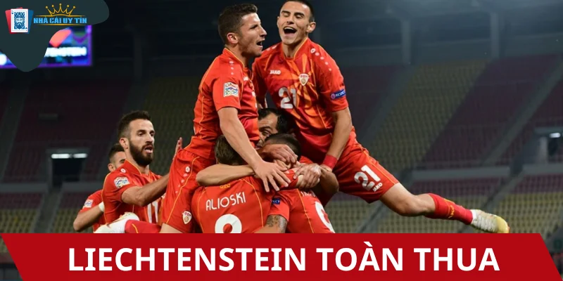 Wales vs Liechtenstein, Liechtenstein toàn thua sau 5 lượt
